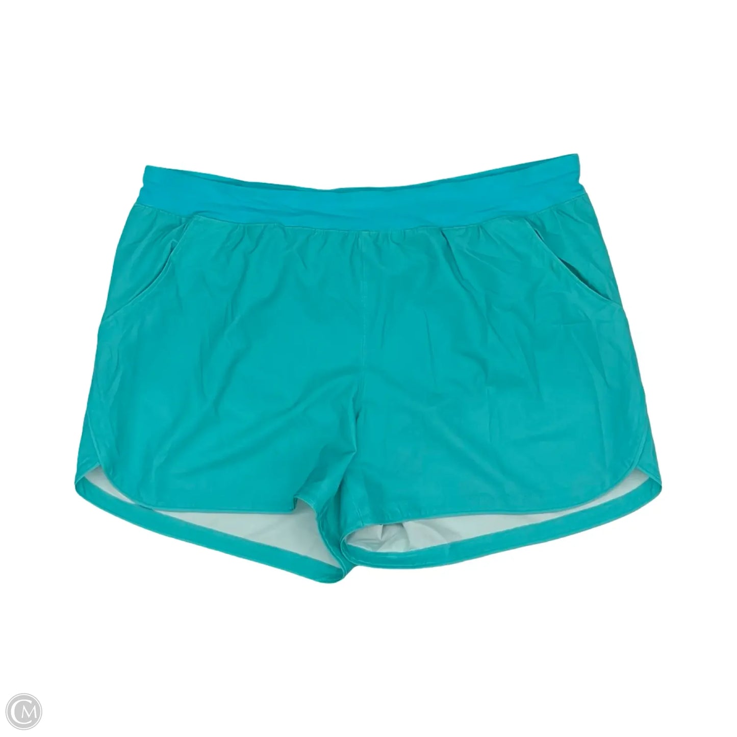 Swimsuit Bottom By Lands End In Aqua, Size: 26