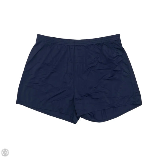 Swimsuit Bottom By Clothes Mentor In Navy, Size: 24