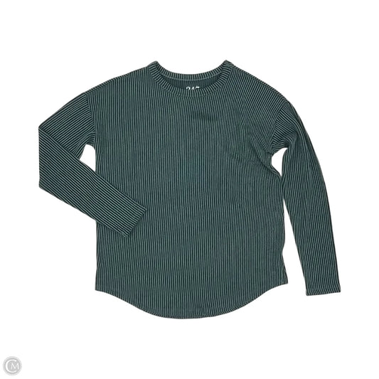 Top Long Sleeve By Maurices In Teal, Size: Xs