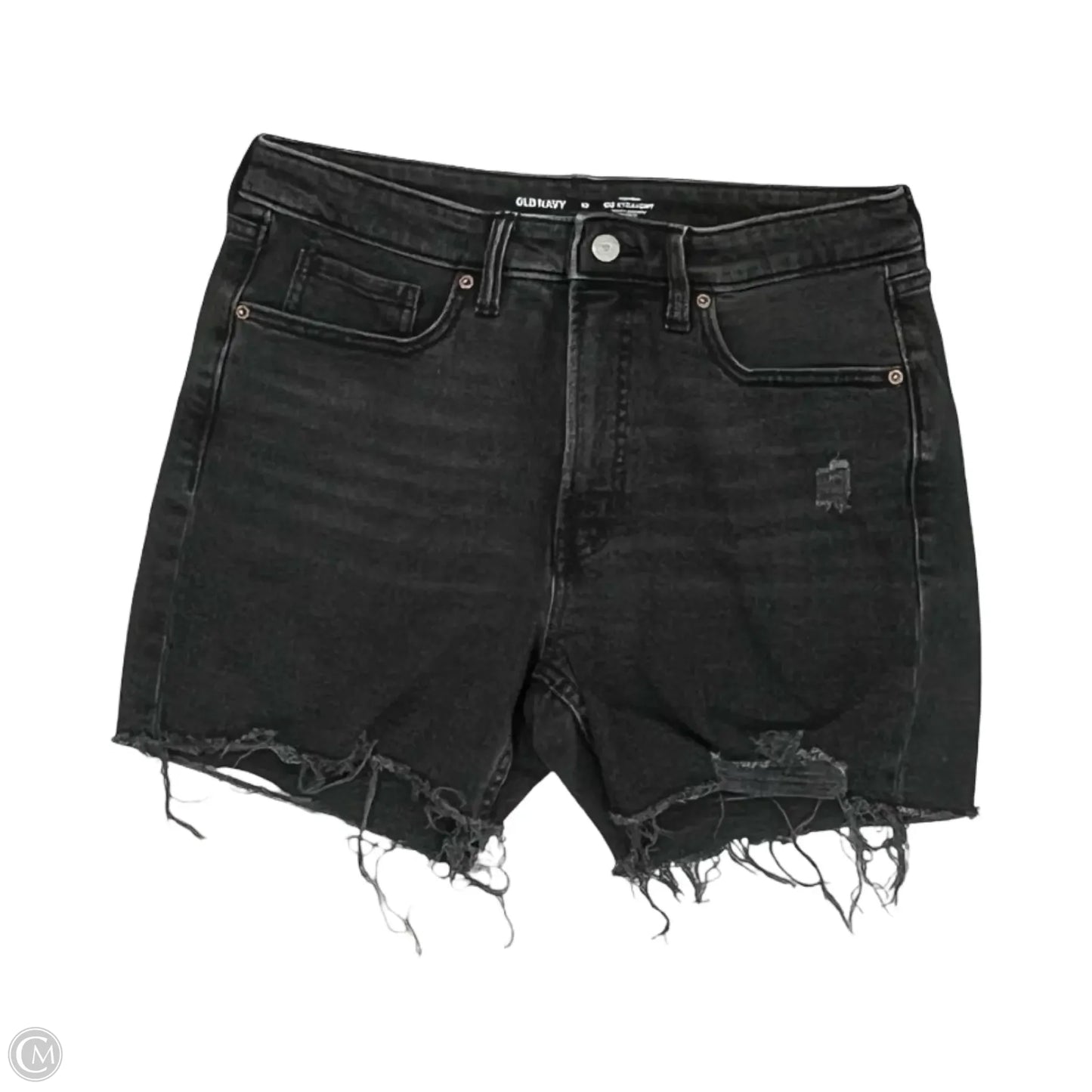 Shorts By Old Navy In Black Denim, Size: 12