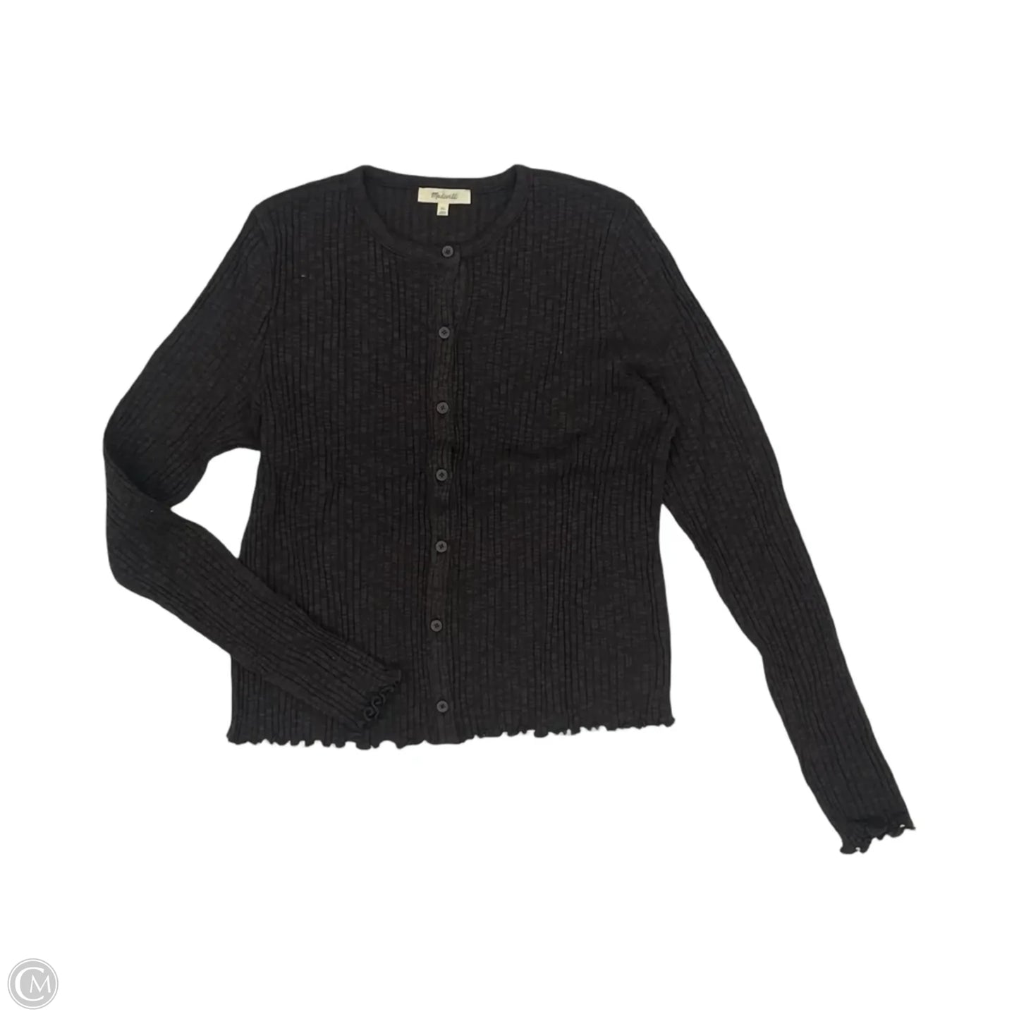 Top Long Sleeve By Madewell In Brown, Size: Xl