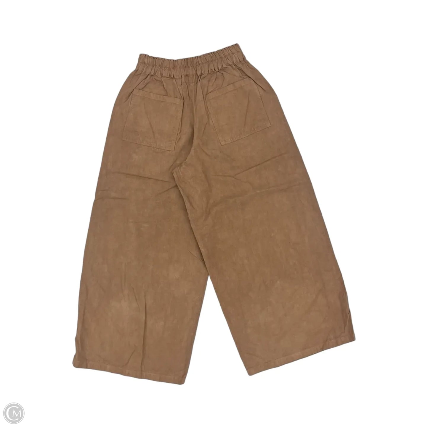 Pants Cropped By Cmc In Brown, Size: S
