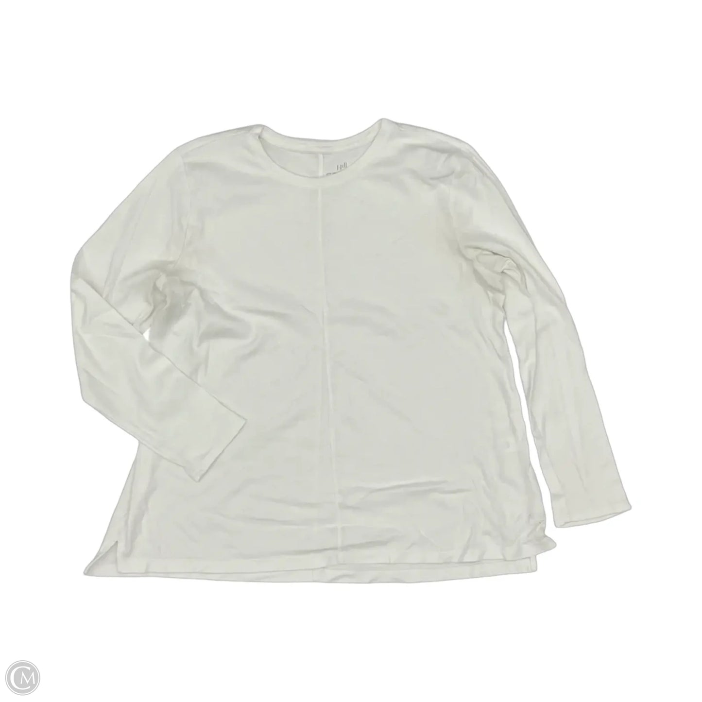 Top Long Sleeve By J. Jill In White, Size: Xl