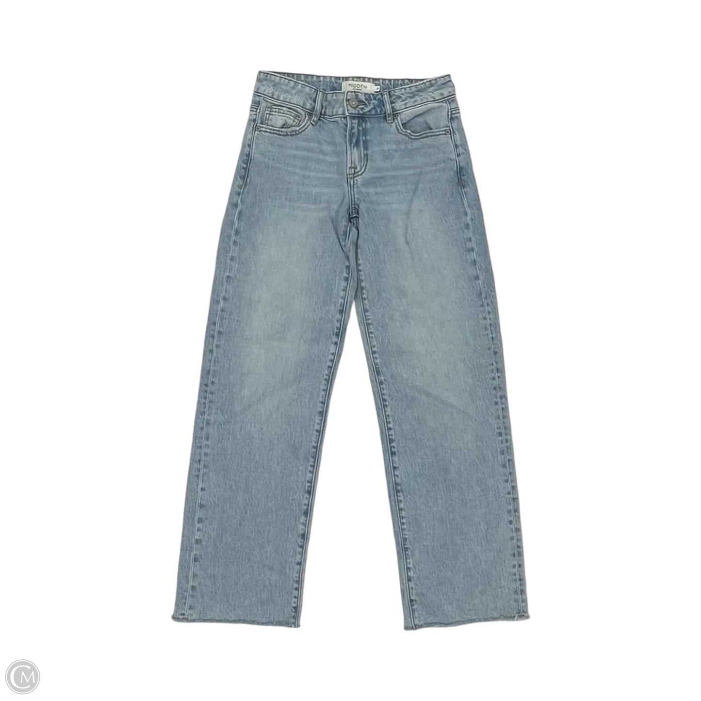 Jeans Straight By Hidden In Blue Denim, Size: 0