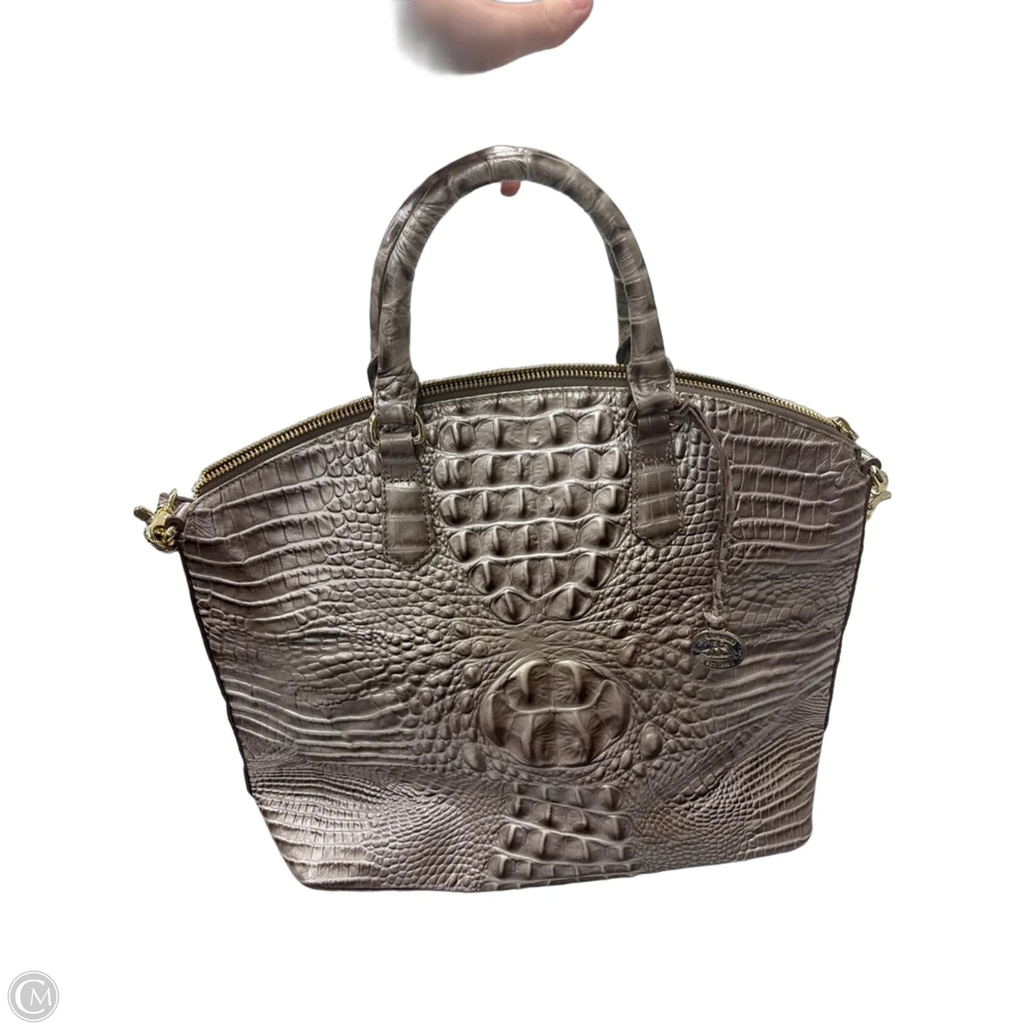 Handbag Designer By Brahmin, Size: Large