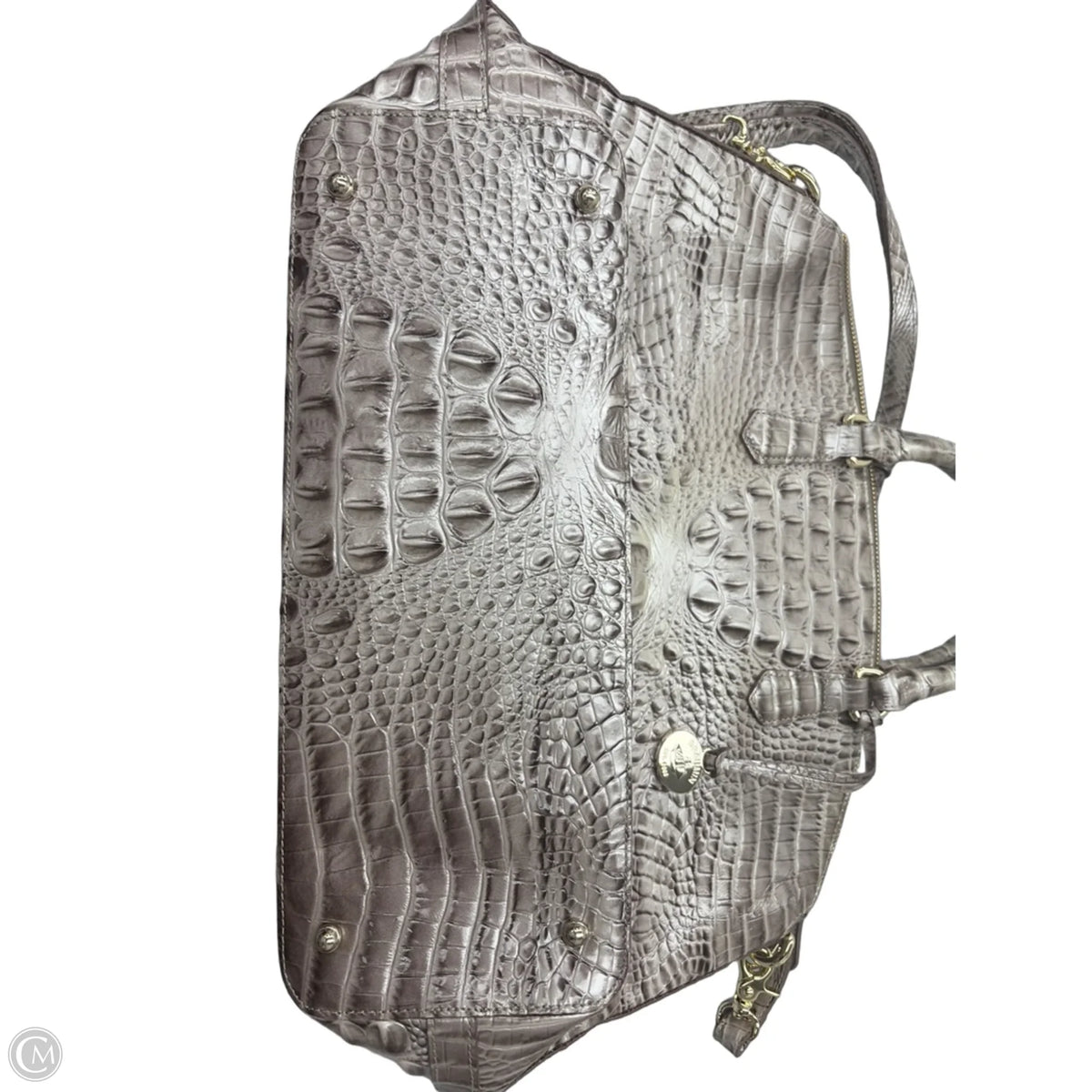 Handbag Designer By Brahmin, Size: Large