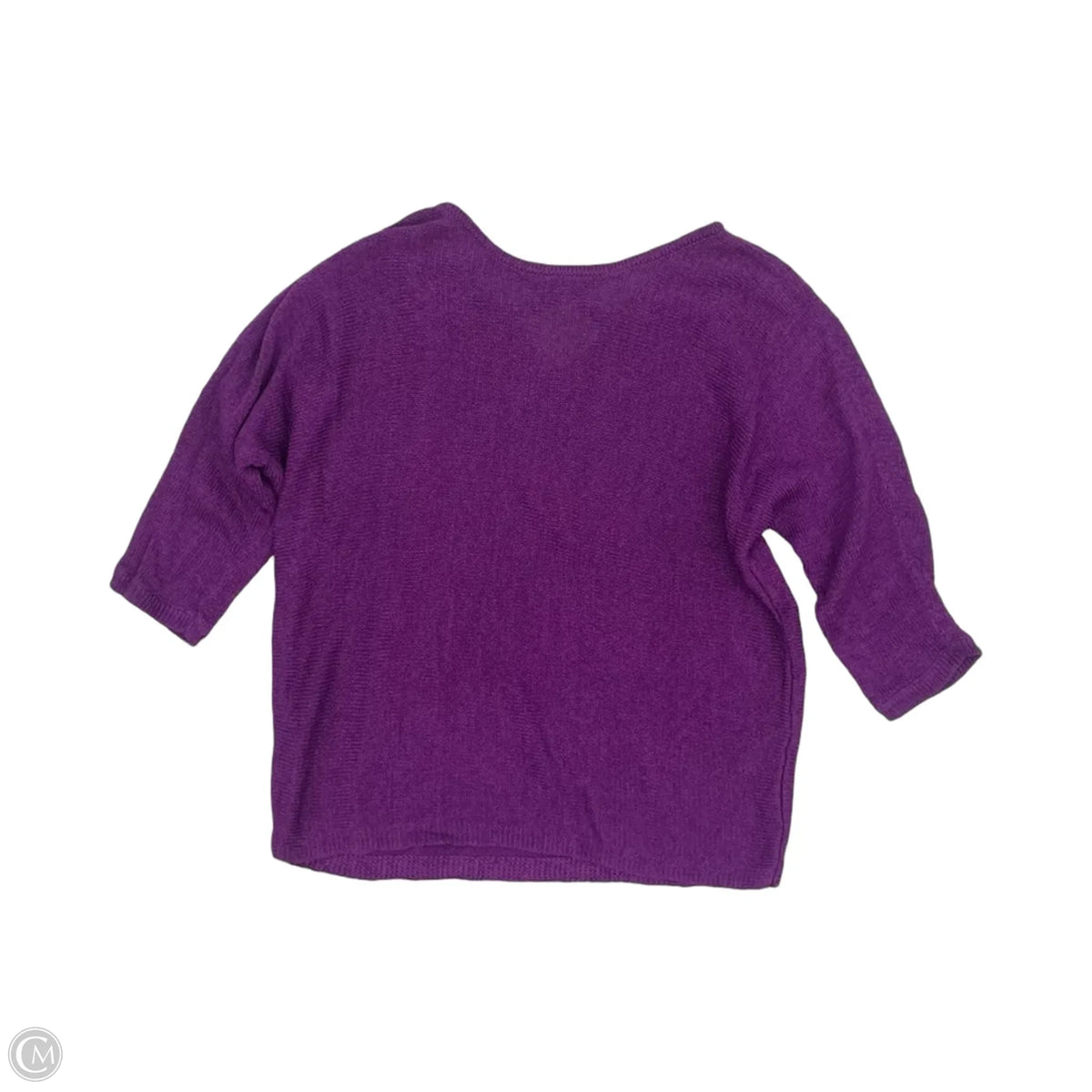 Sweater By Chicos In Purple, Size: L