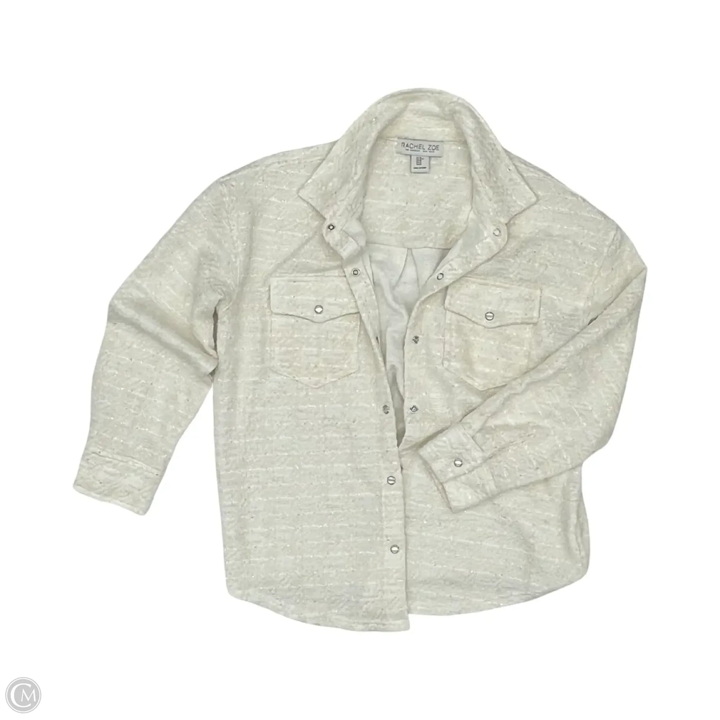 Blazer By Rachel Zoe In Cream, Size: M