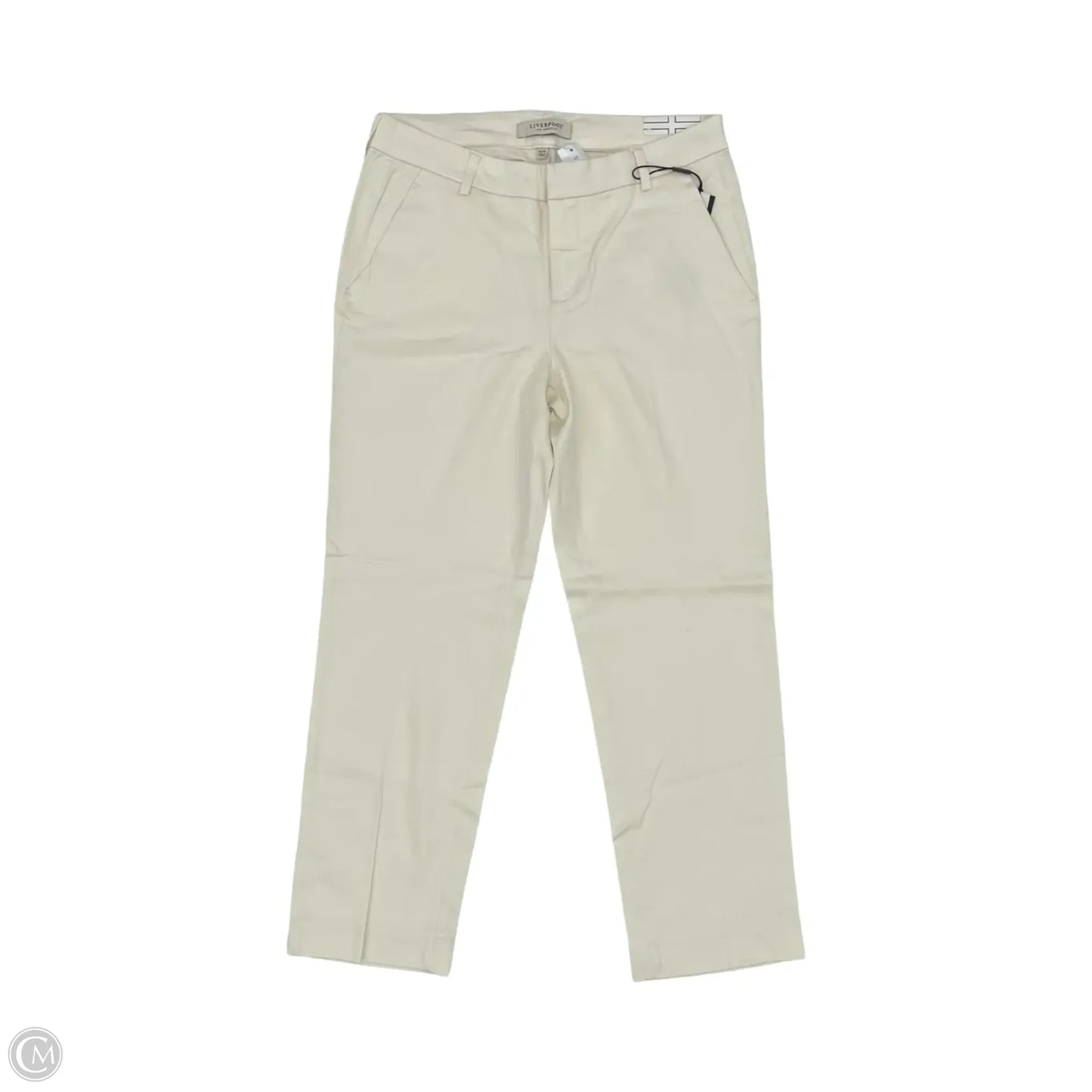 Pants Chinos & Khakis By Liverpool In Cream, Size: 10