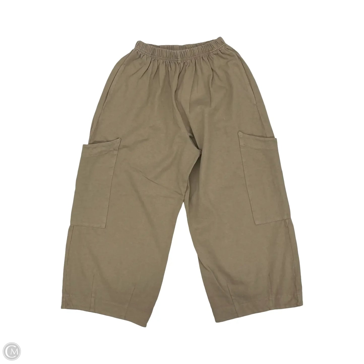 Pants Cropped By Cmb In Tan, Size: Xs
