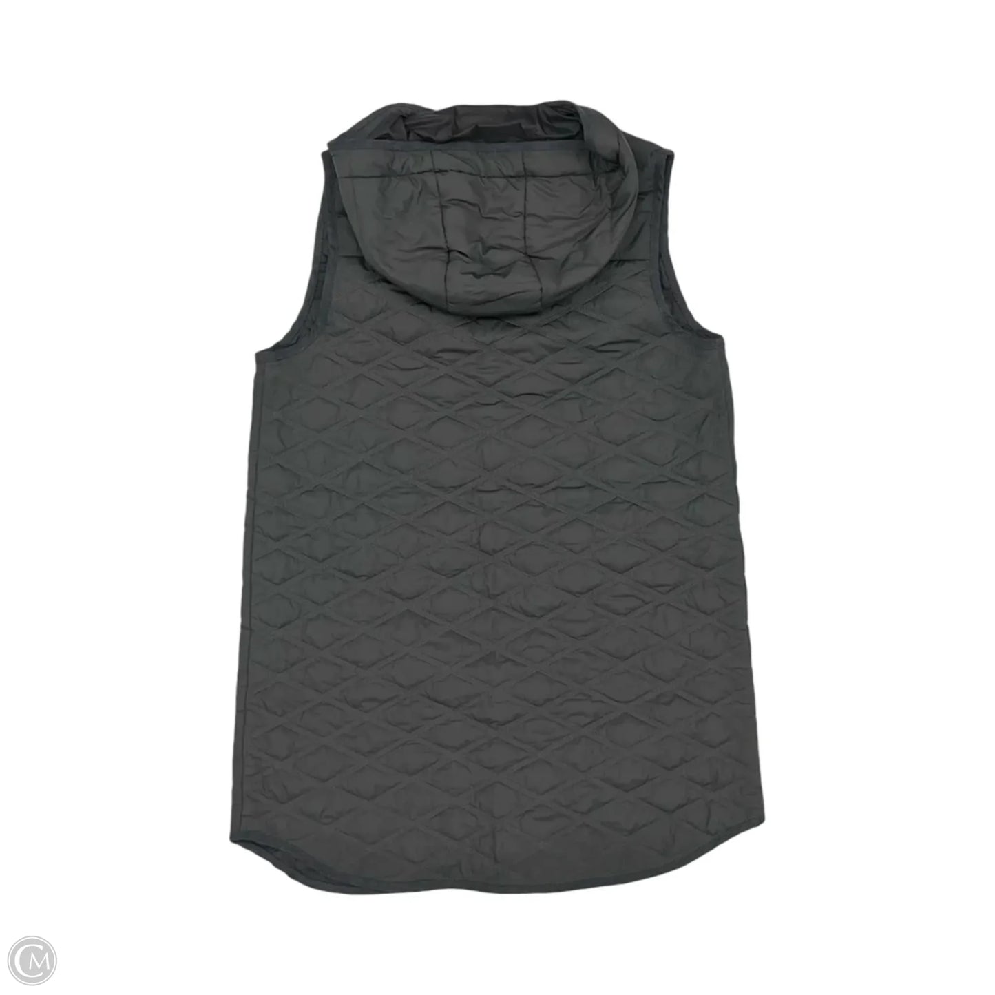 Vest Puffer & Quilted By Bernardo In Grey, Size: M