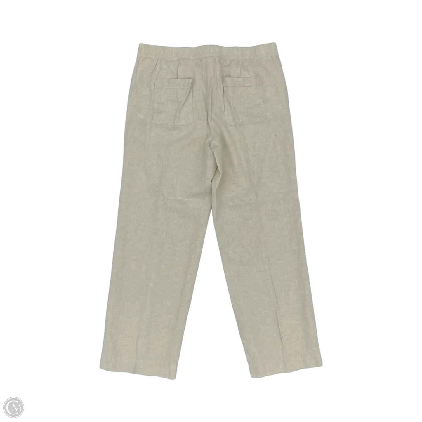Pants Linen By Talbots In Tan, Size: 14