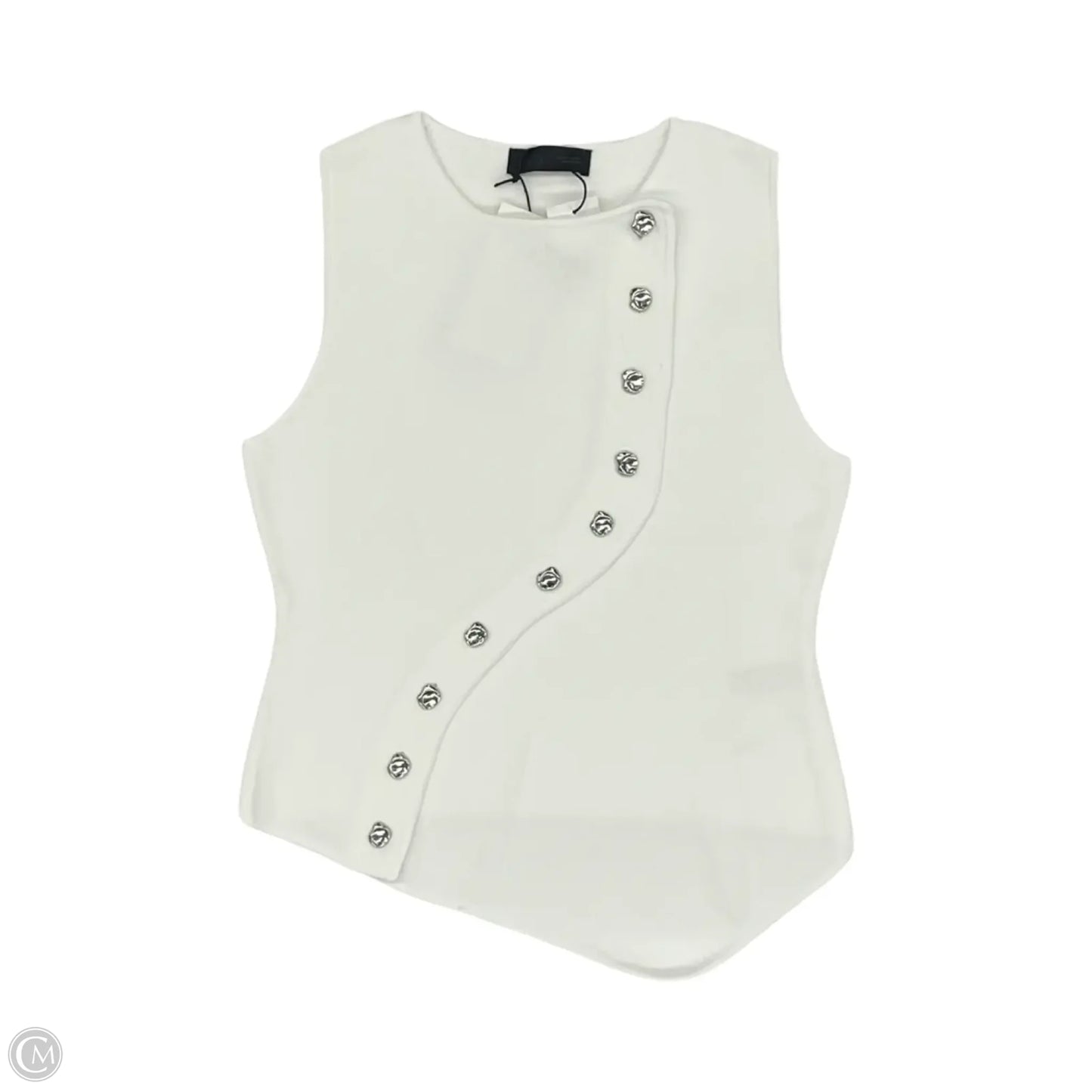 Vest Other By Zara In White, Size: L