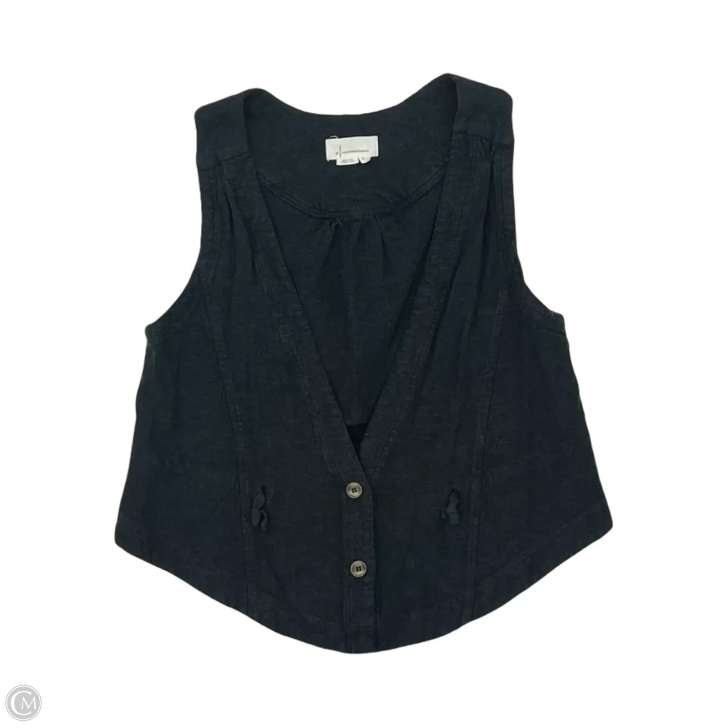 Vest Other By Anthropologie In Grey, Size: M