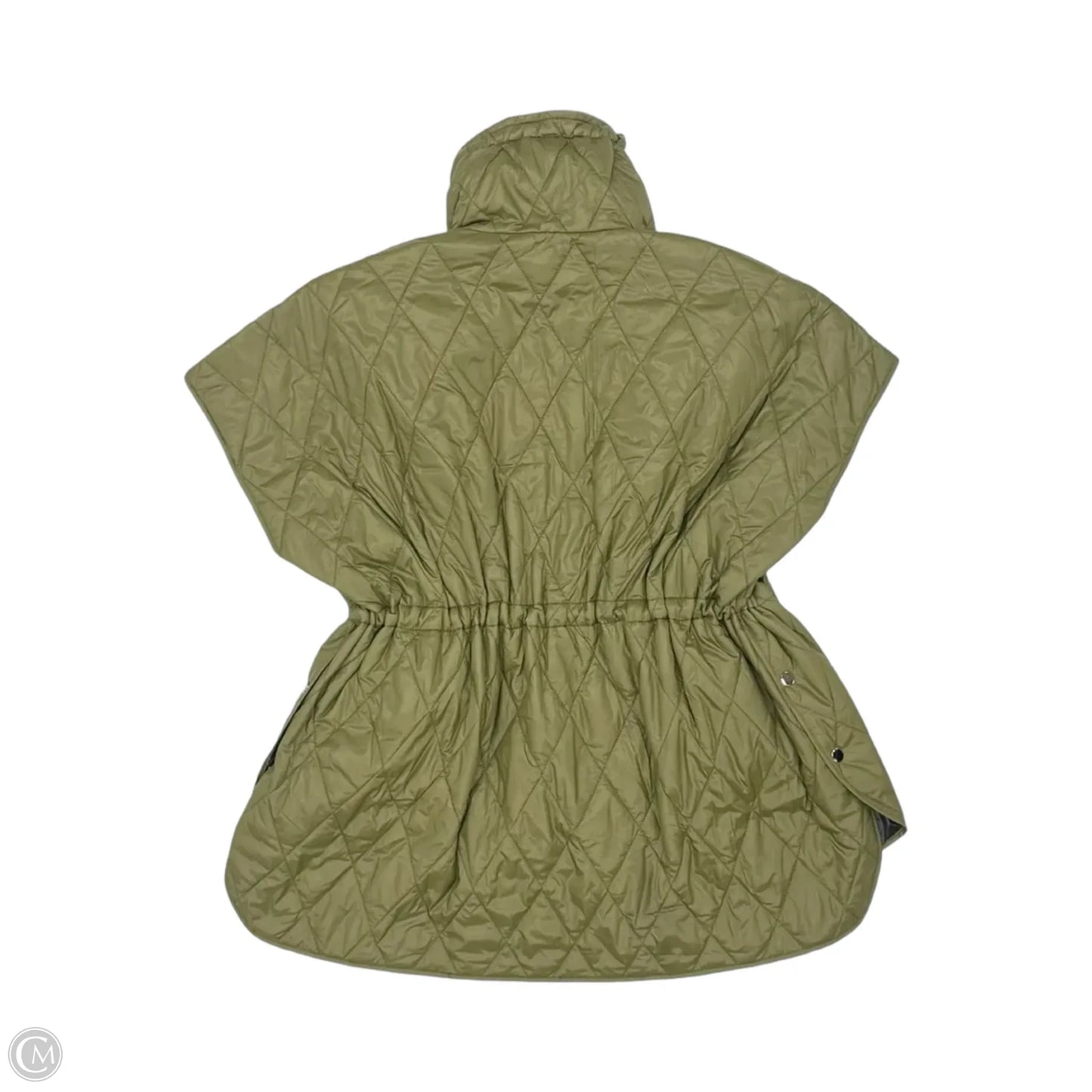 Vest Puffer & Quilted By Clothes Mentor In Green, Size: L