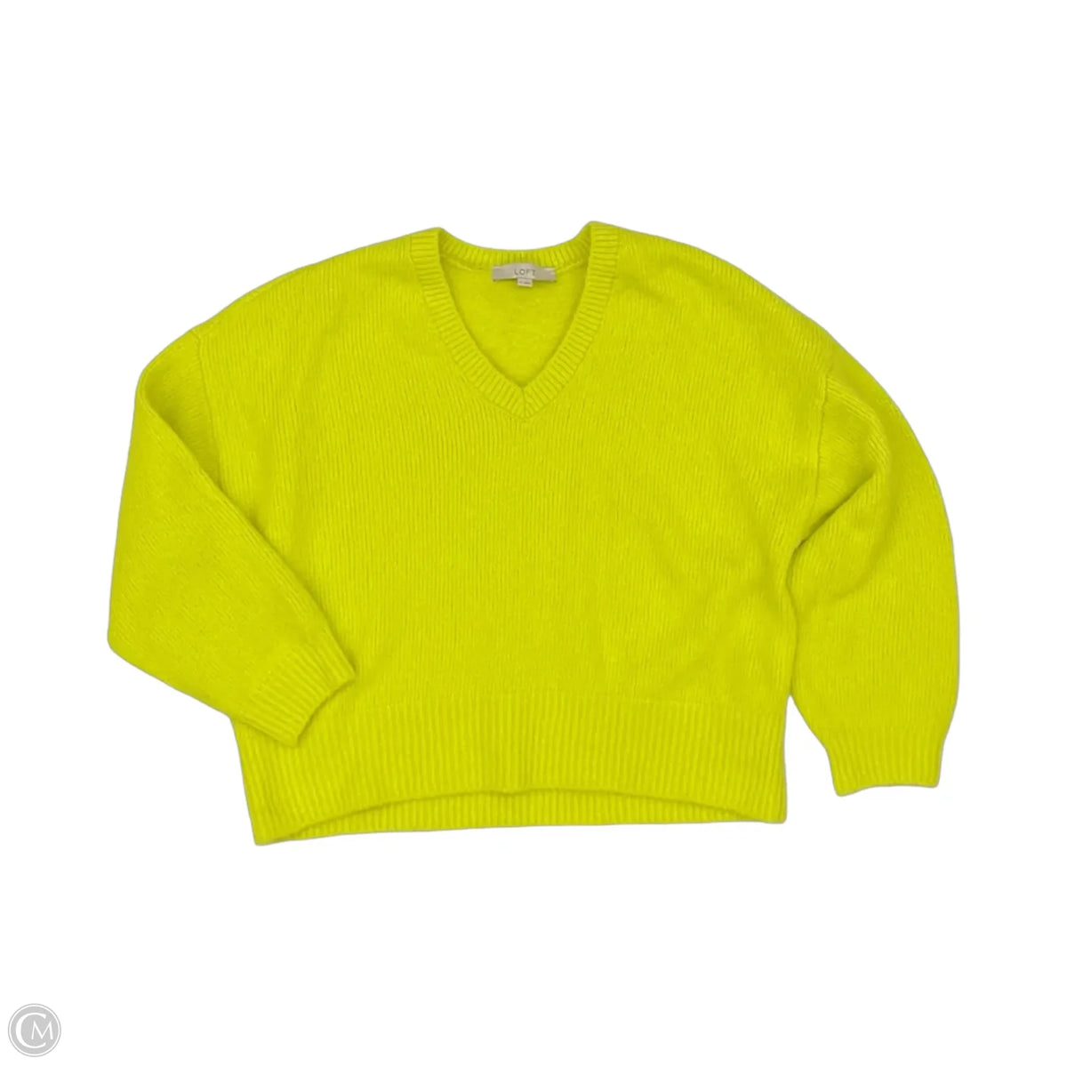Sweater By Loft In Green, Size: Xl