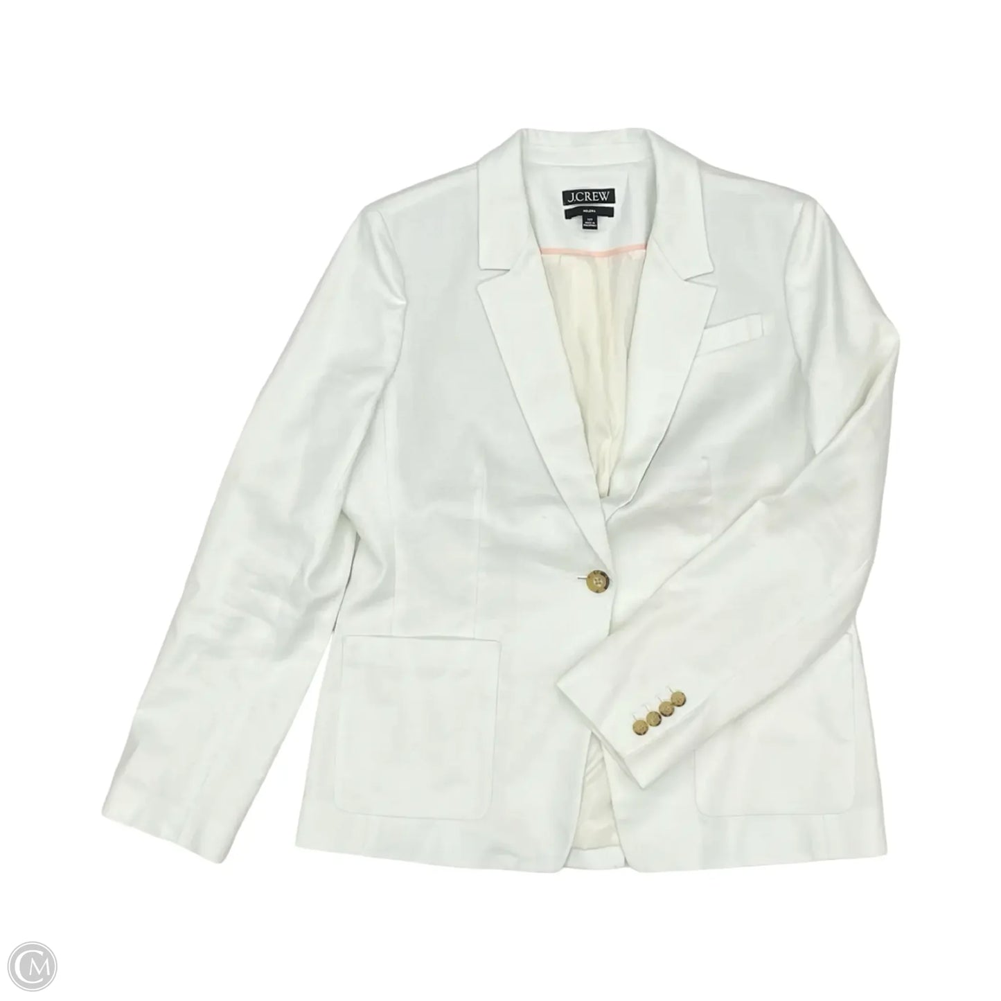 Blazer By J. Crew In White, Size: L