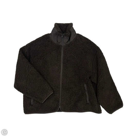 Jacket Fleece By Athleta In Brown, Size: Xl
