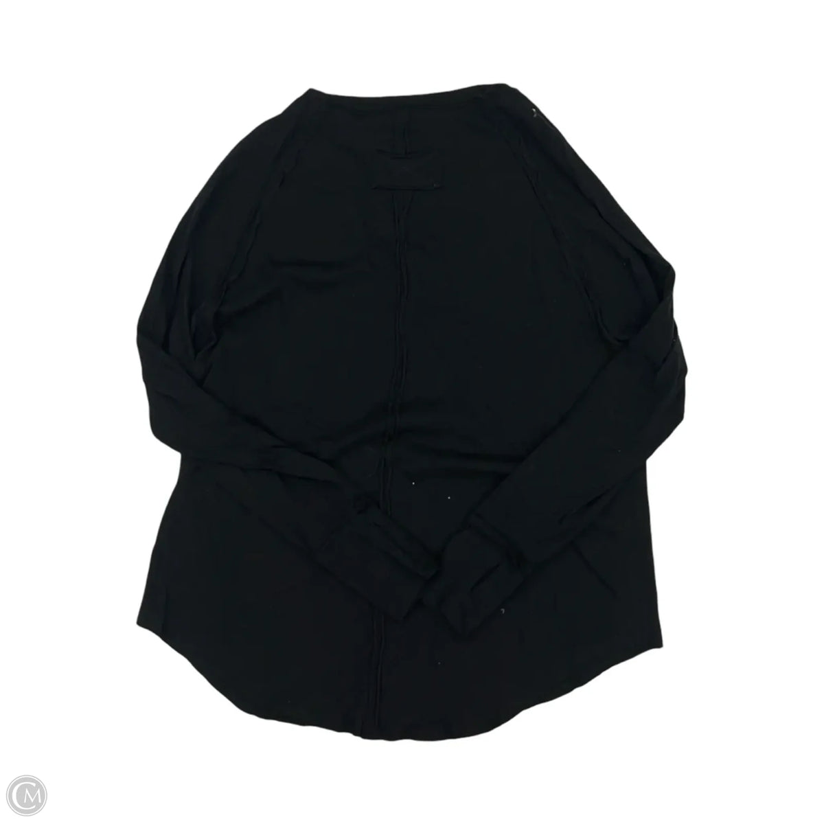 Top Long Sleeve Basic By Zenana In Black, Size: S