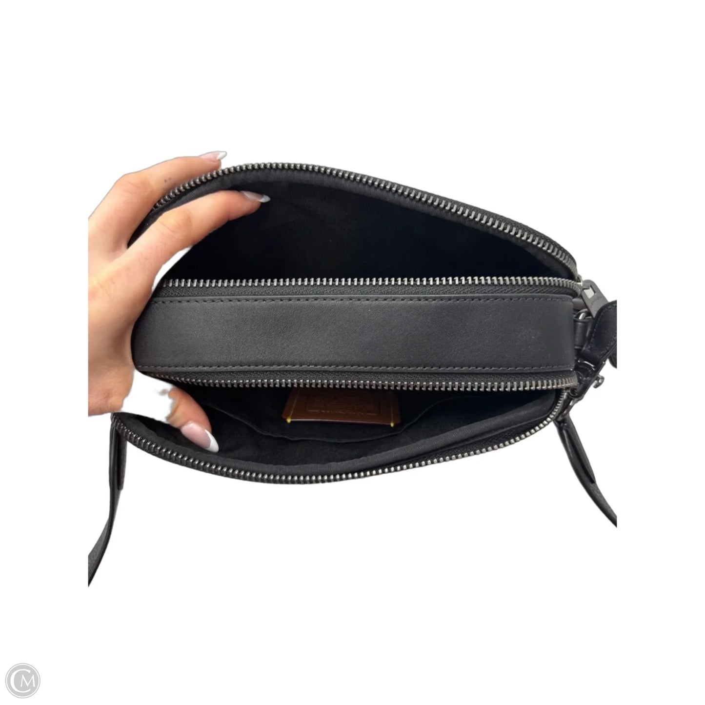 Crossbody Designer By Coach, Size: Medium