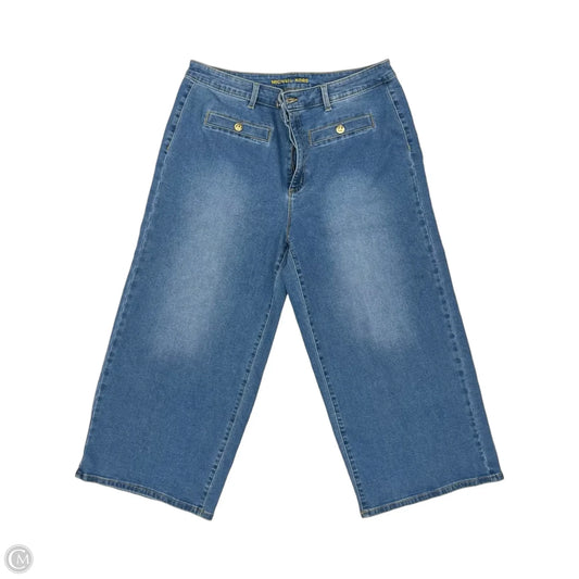 Jeans Designer By Michael Kors In Blue Denim, Size: 16