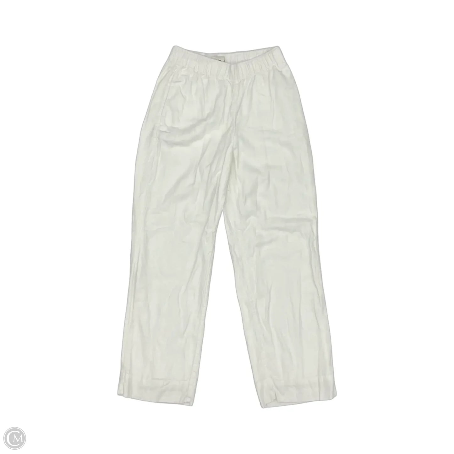 Pants Wide Leg By Abercrombie And Fitch In White, Size: S