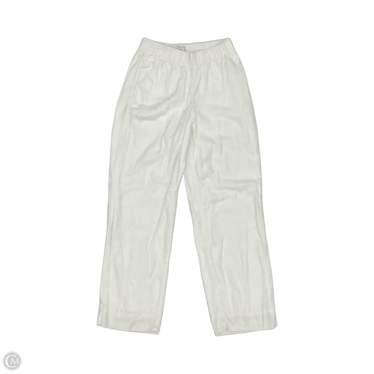 Pants Wide Leg By Abercrombie And Fitch In White, Size: S