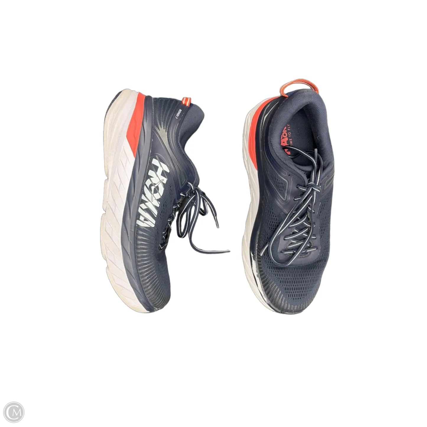 Shoes Athletic By Hoka In Navy, Size: 10