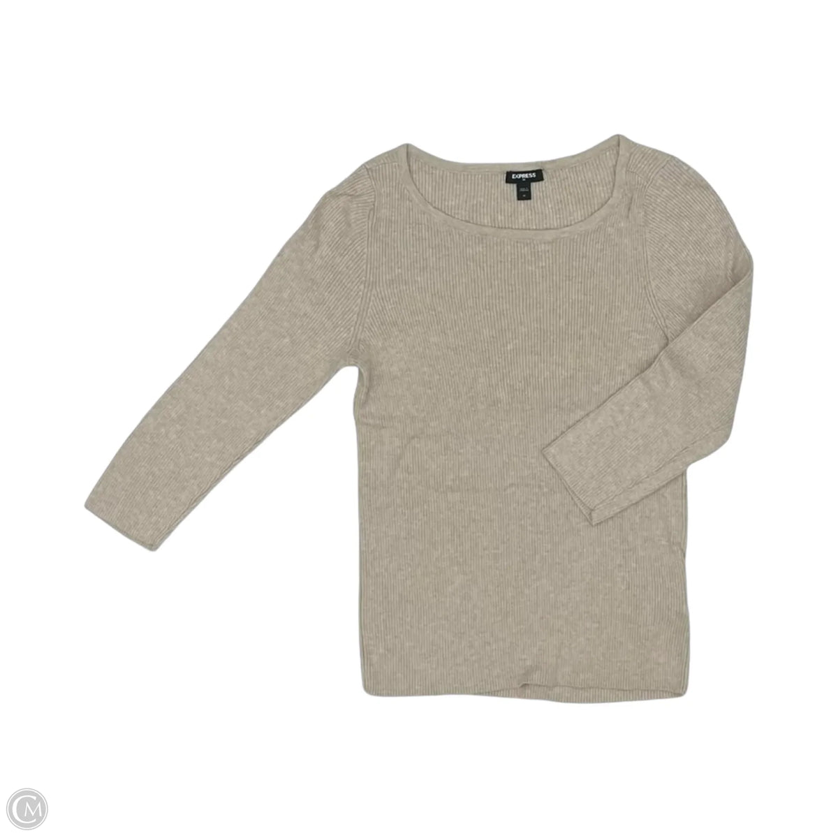 Sweater By Express In Tan, Size: M