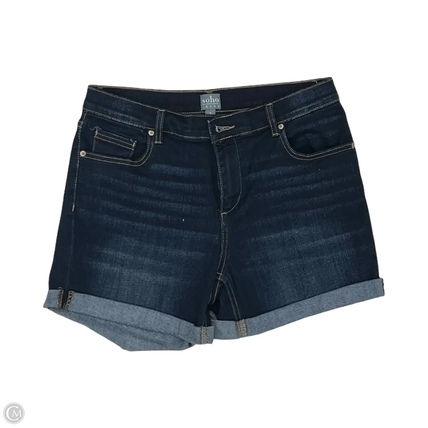 Shorts By New York And Co In Blue Denim, Size: 8