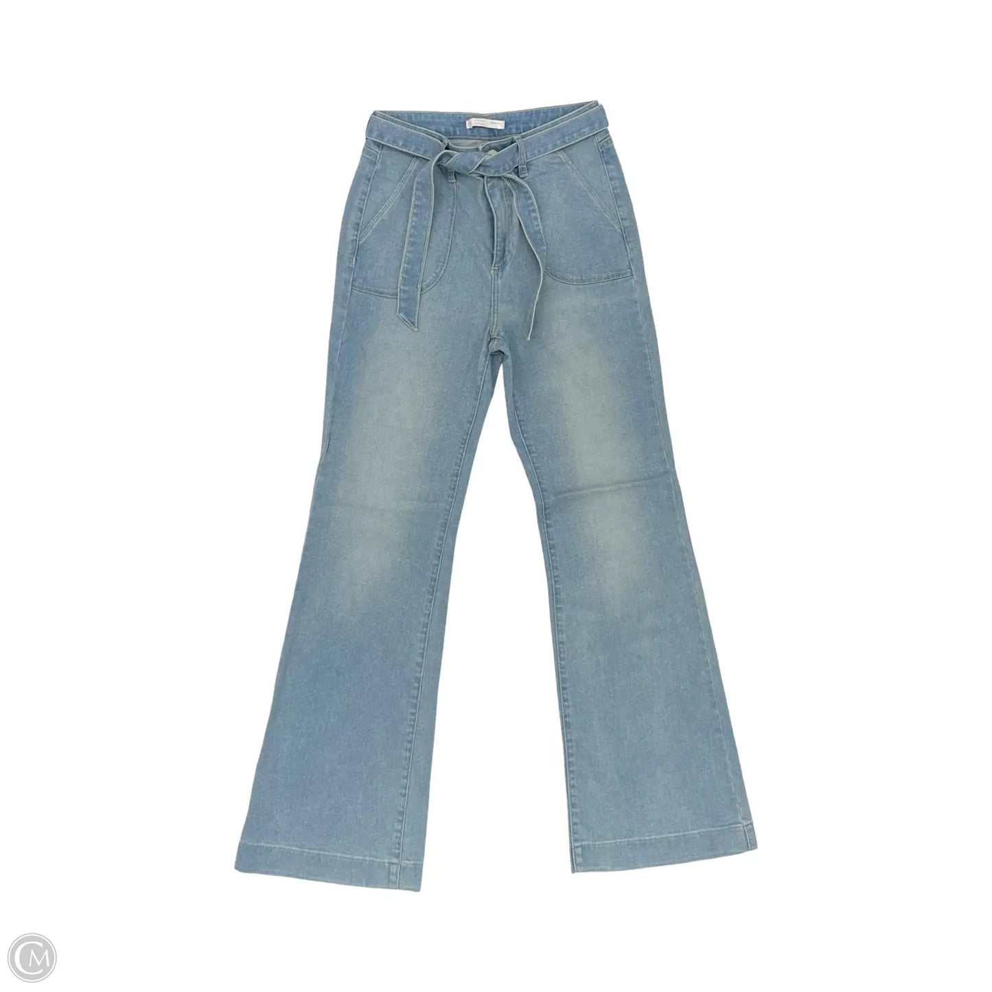 Jeans Flared By Lc Lauren Conrad In Blue Denim, Size: 6