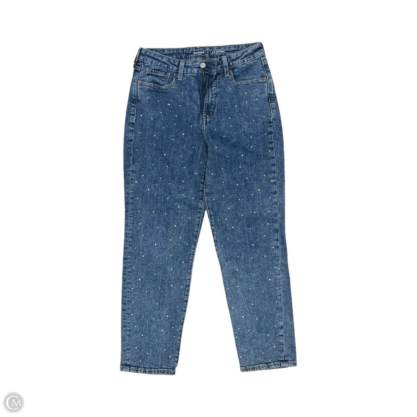 Jeans Straight By Old Navy In Blue Denim, Size: 6