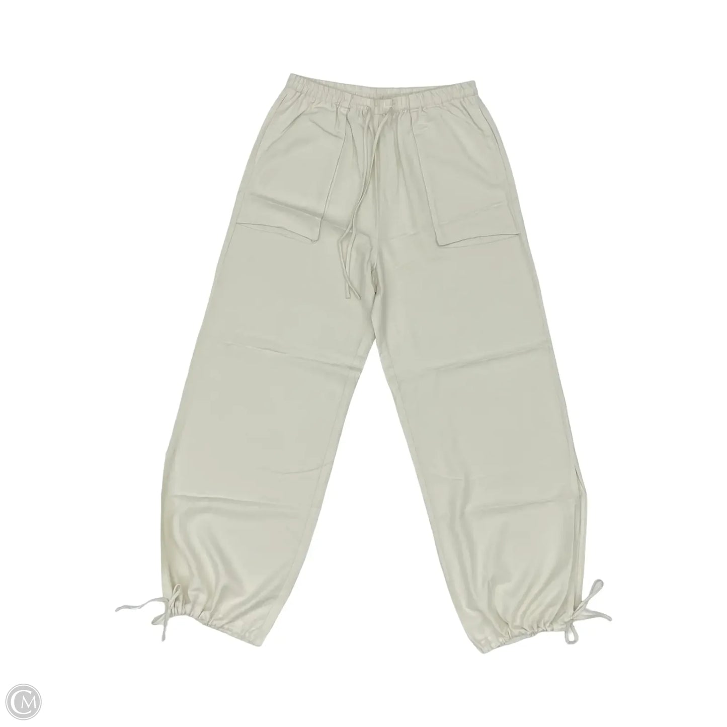 Pants Wide Leg By Bar Iii In Cream, Size: M