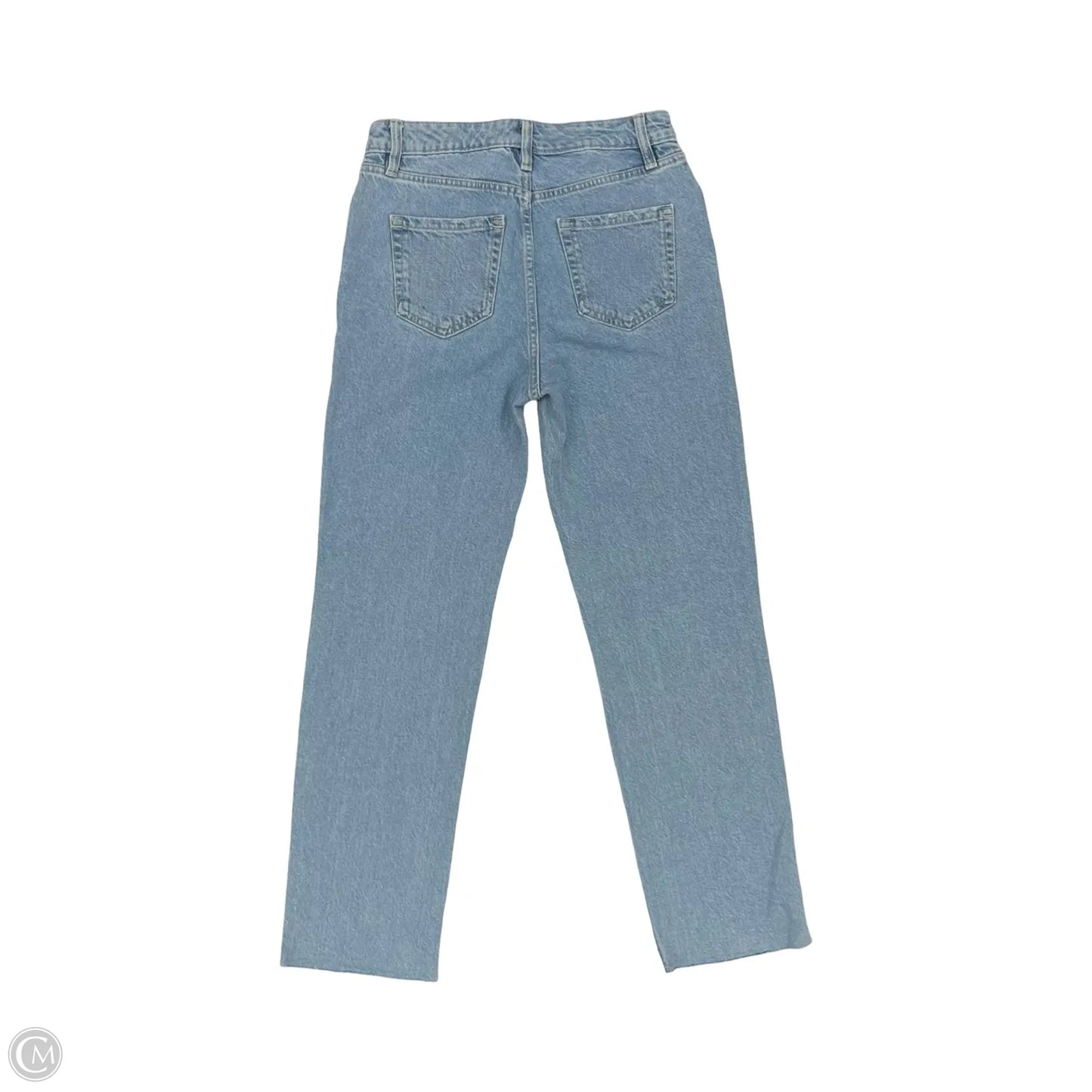 Jeans Straight By Inc In Blue Denim, Size: 6