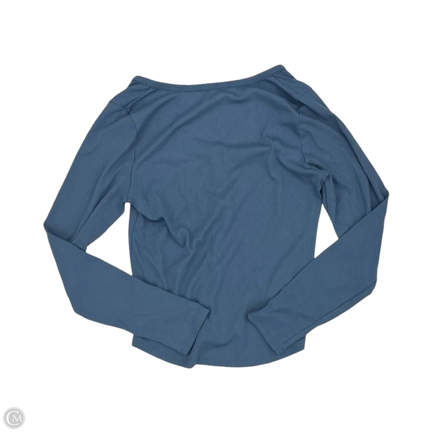 Top Long Sleeve By American Eagle In Blue, Size: Xl