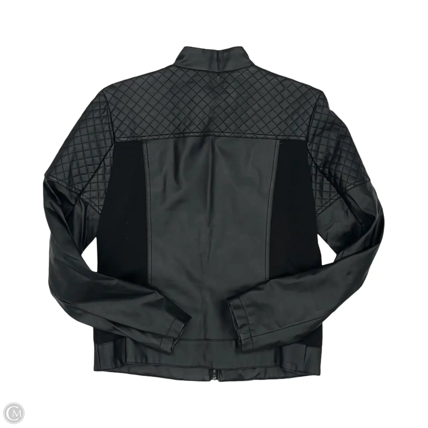Jacket Moto By Roz And Ali In Black, Size: S
