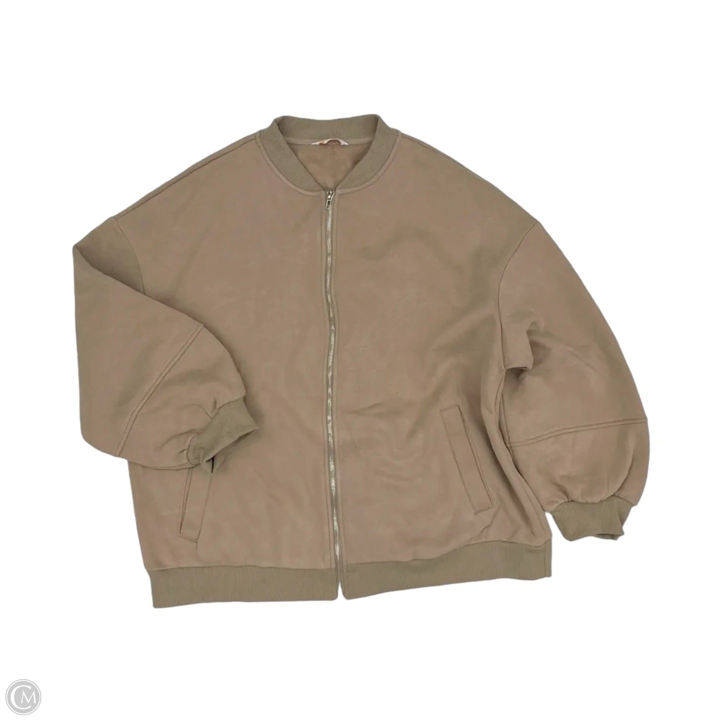 Jacket Other By Kirundo In Tan, Size: Xxl