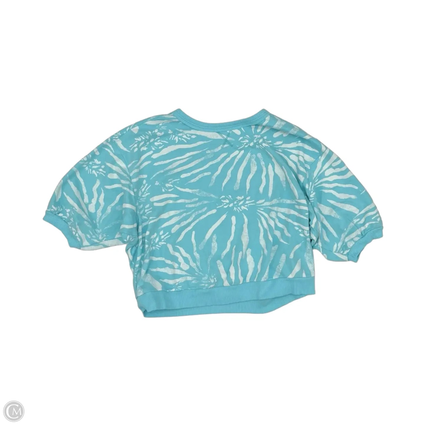Top 3/4 Sleeve By Pilcro In Aqua, Size: 3x