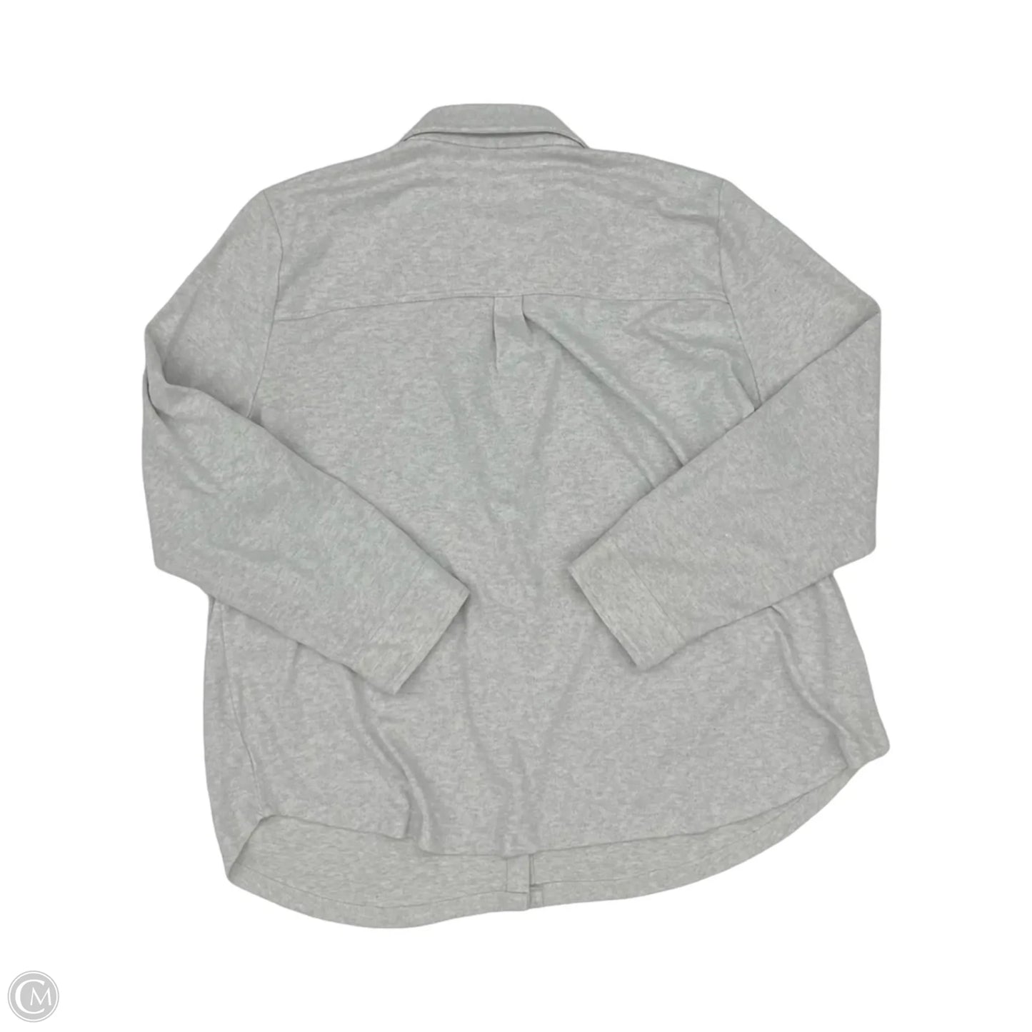 Jacket Shirt By Thread And Supply In Grey, Size: 3x