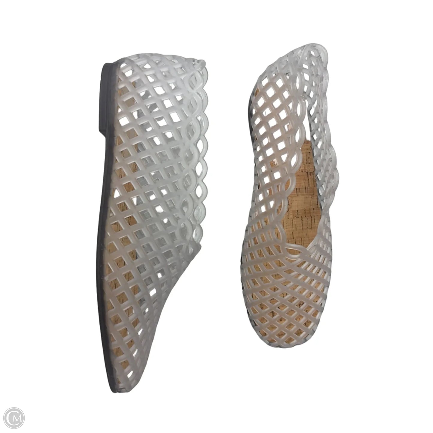 Sandals Flats By Steve Madden In Clear, Size: 9