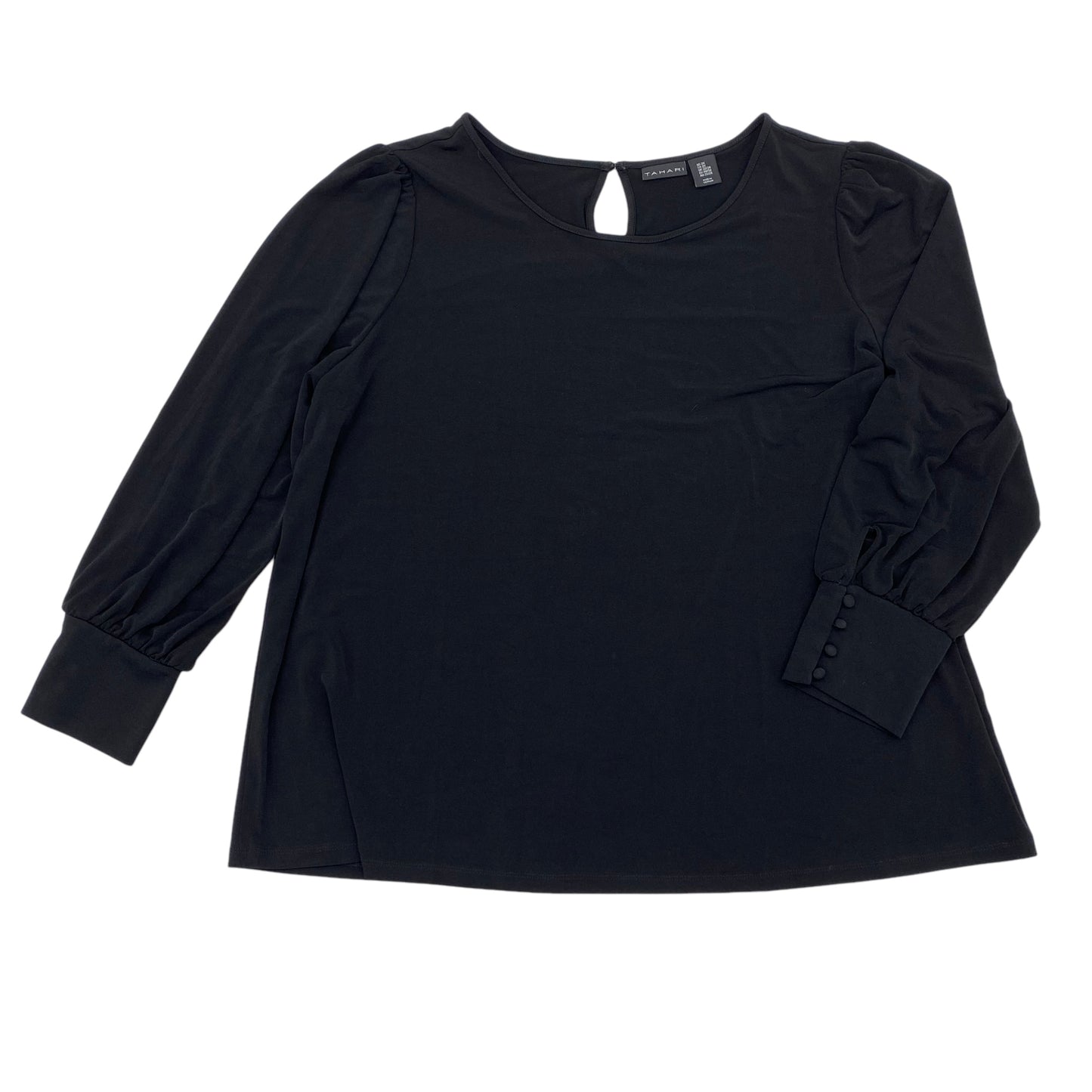 Top Long Sleeve By Tahari By Arthur Levine  Size: 2x