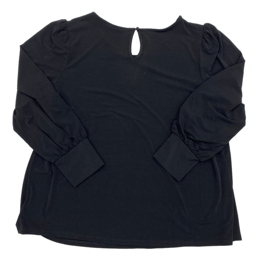 Top Long Sleeve By Tahari By Arthur Levine  Size: 2x