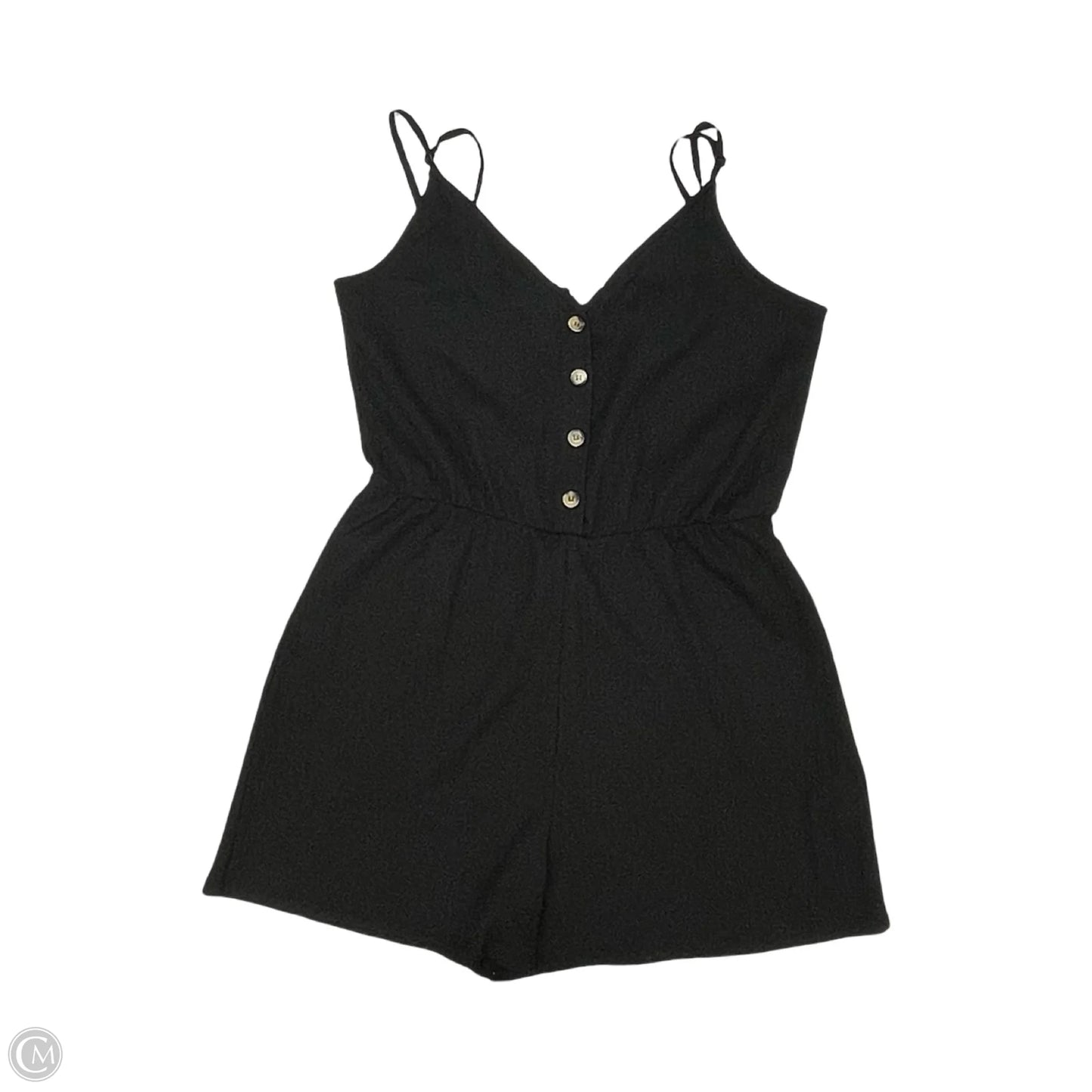 Romper By H&m In Black, Size: L