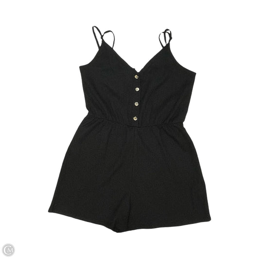 Romper By H&m In Black, Size: L