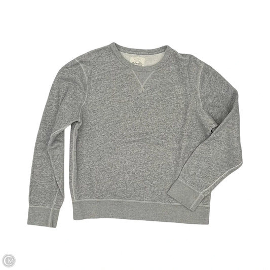 Sweatshirt Crewneck By J. Crew In Grey, Size: M