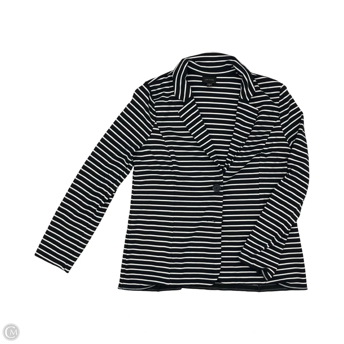 Blazer By J. Jill In Blue & White, Size: M