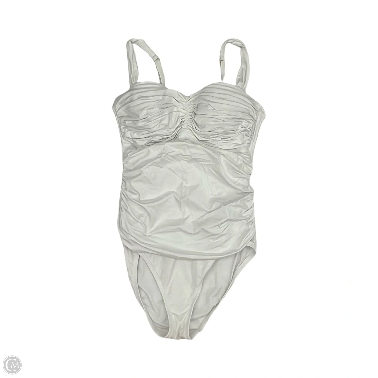 Swimsuit By Bleu In White, Size: 10