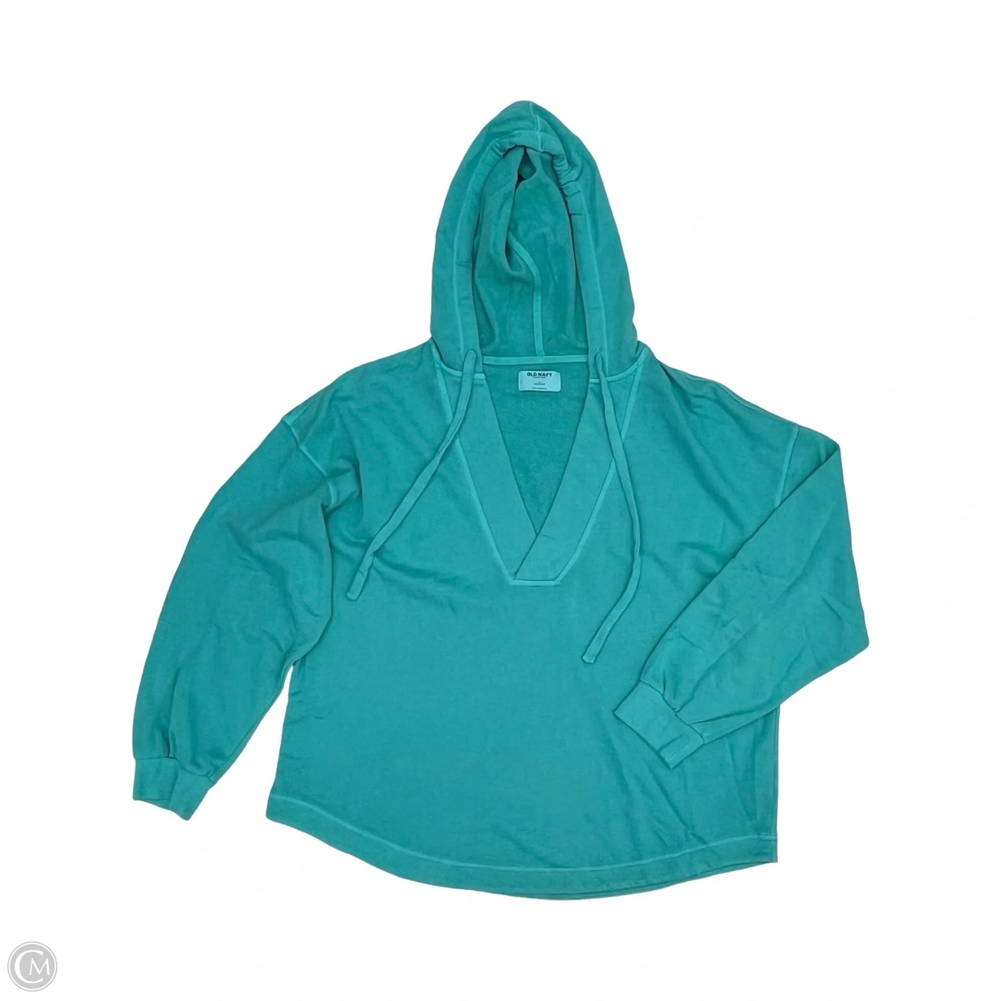 Sweatshirt Hoodie By Old Navy In Blue, Size: L