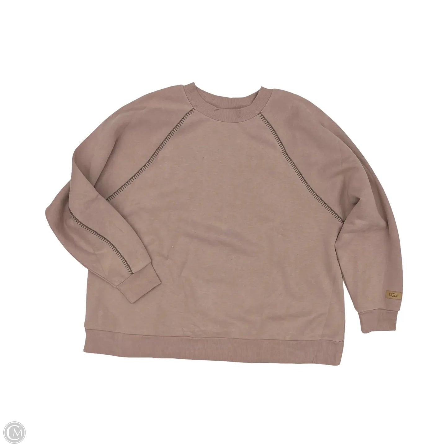 Sweatshirt Designer By Ugg In Pink, Size: 3x