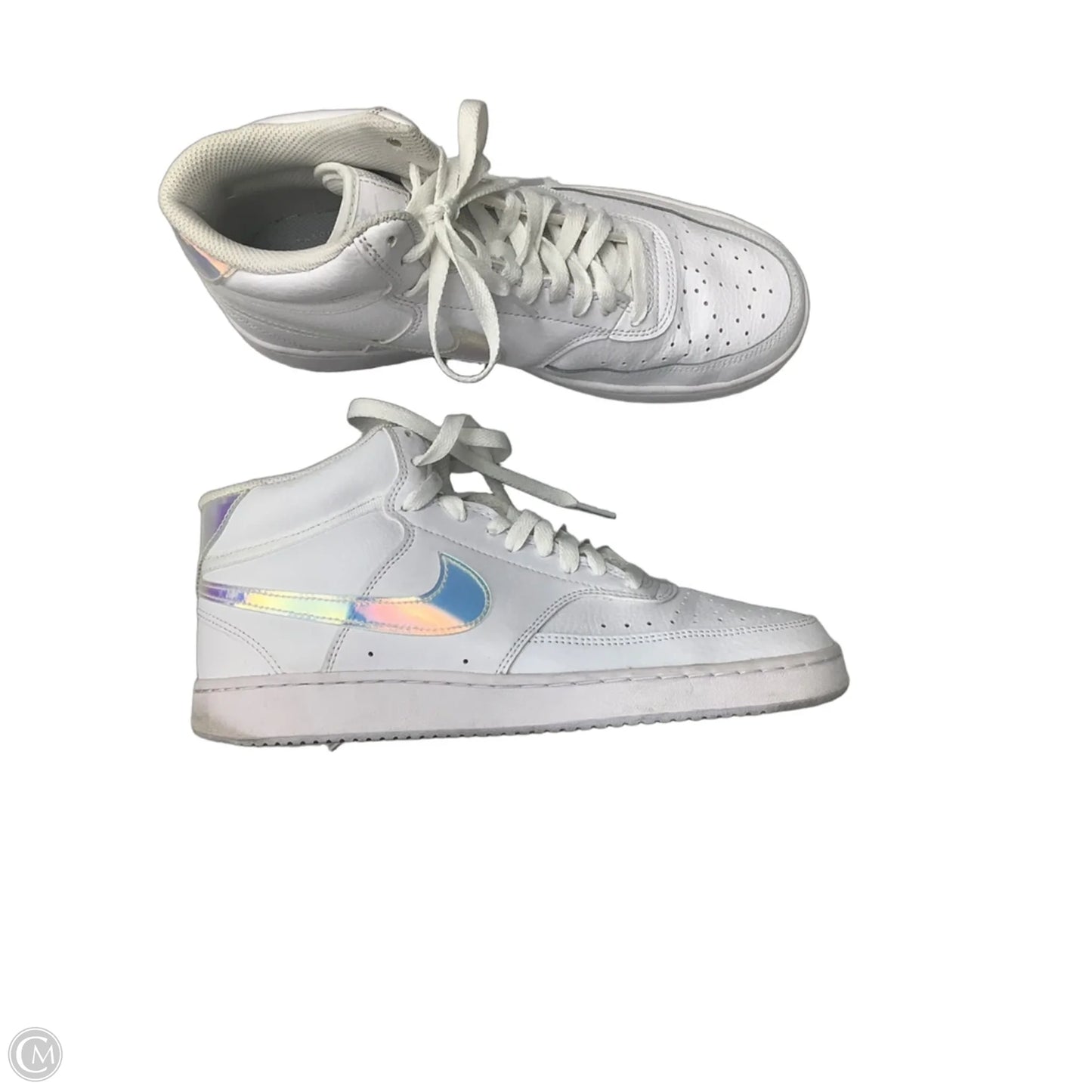 Shoes Athletic By Nike In White, Size: 9.5